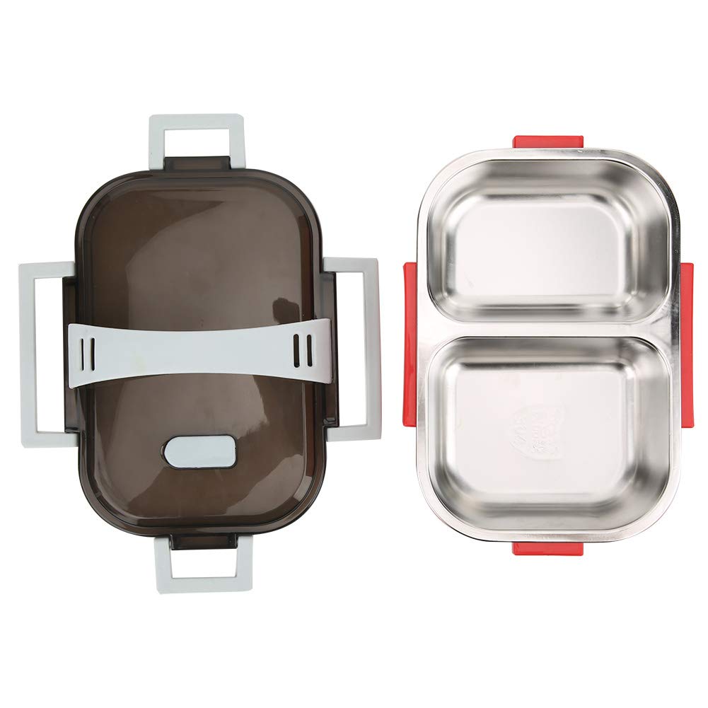 Haofy 700ml Stainless Steel Food Storage Container - Portable Bento Lunch Box for Office, Camping, Picnic & Outdoor Activities | 304 Grade Leakproof Compartment Meal Prep Box