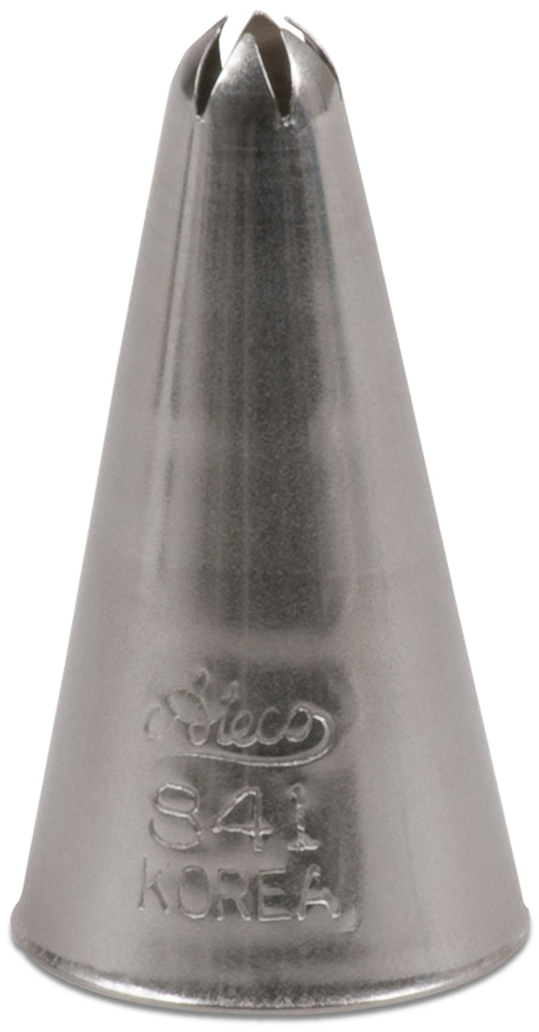 Closed Star Pastry Tip - Professional Stainless Steel Baking Decorating Nozzle for Cakes, Cupcakes & Cookies | Perfect for Home Bakers & DIY Dessert Decorating