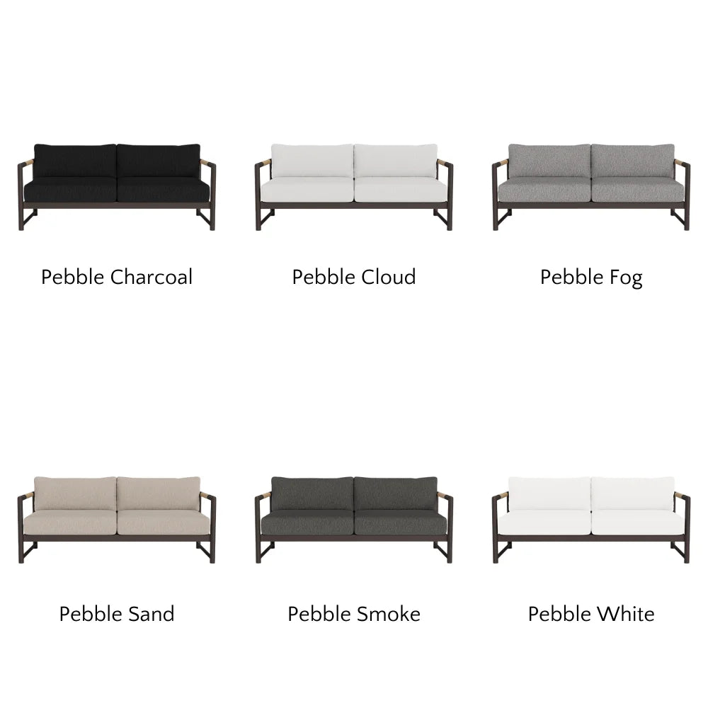 Breeze XL Outdoor 2-Seat Sofa Set - Waterproof Patio Furniture for Garden, Backyard, Poolside & Balcony Relaxation