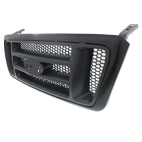 2005-2008 Ford F150 XL Truck Grill Replacement - Black H-Bar Shell with Honeycomb Insert | Perfect for Off-Roading & Truck Customization