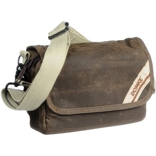 Domke F 5XB RuggedWear Shoulder & Belt Camera Bag - Durable Brown Photographer Bag for DSLR & Mirrorless Cameras - Perfect for Travel, Hiking & Outdoor Photography