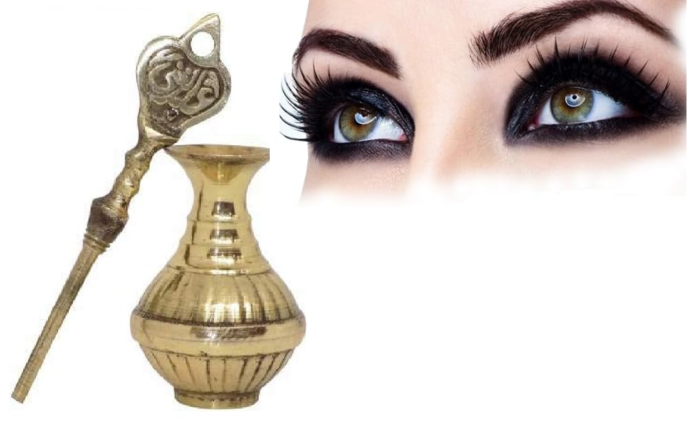 Ekan Surmadani Kajal Eyeliner Bottle - Natural Eye Makeup Kohl for Women & Men | Perfect for Daily Use, Special Occasions & Unique Gifts