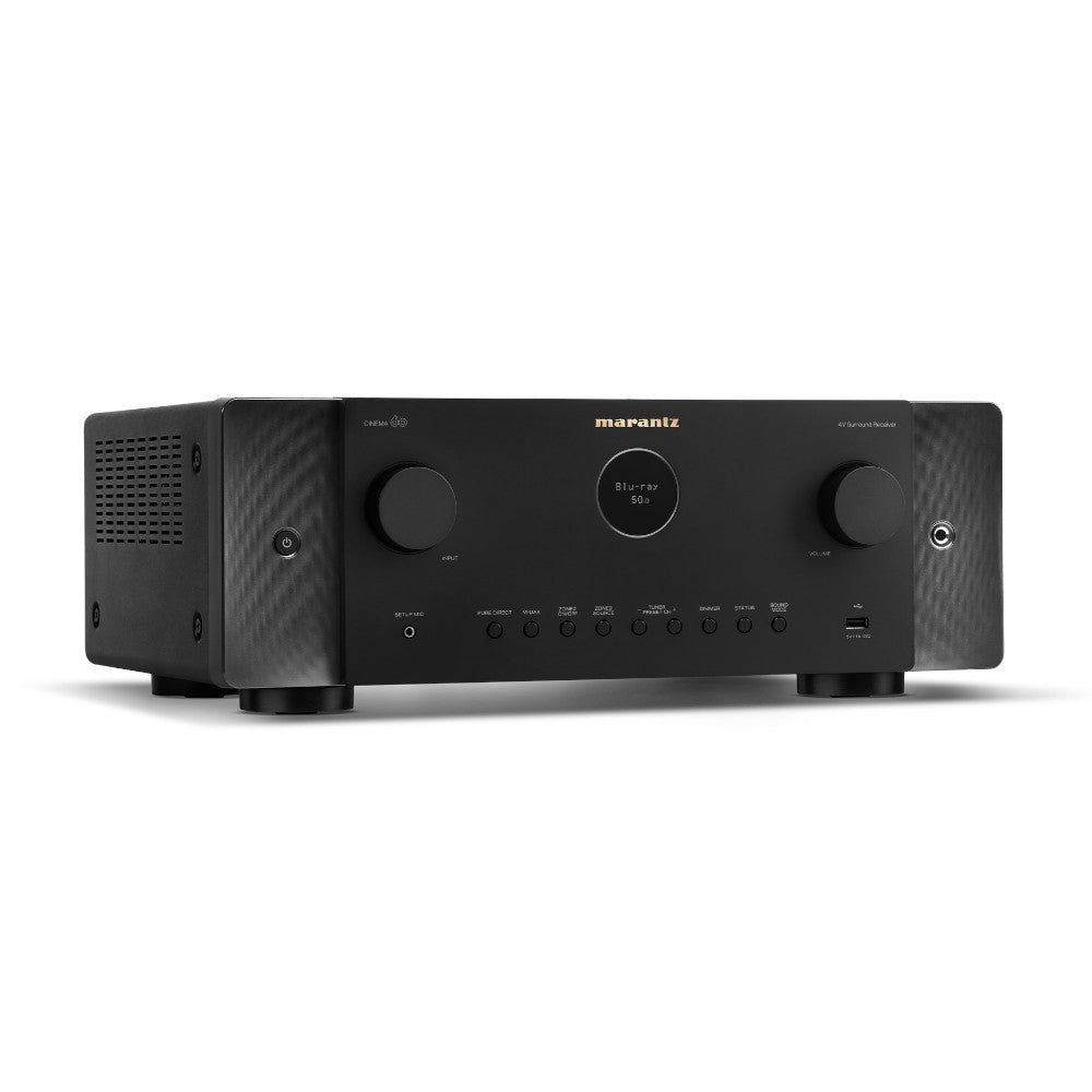 Marantz Cinema 60 7.2 Channel AV Receiver - Premium Home Theater Sound System for Movies, Music & Gaming | Dolby Atmos & DTS:X Support