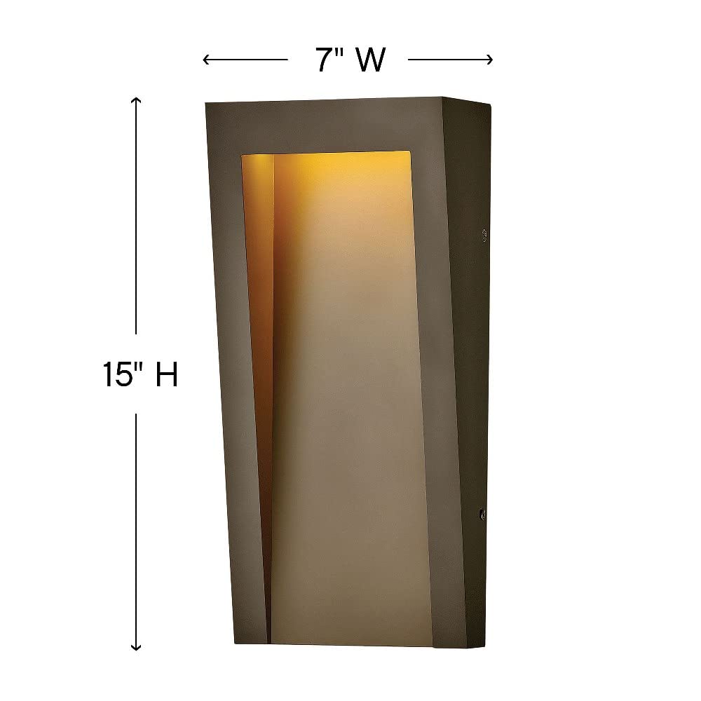 8W LED Modern Outdoor Wall Lantern - 7