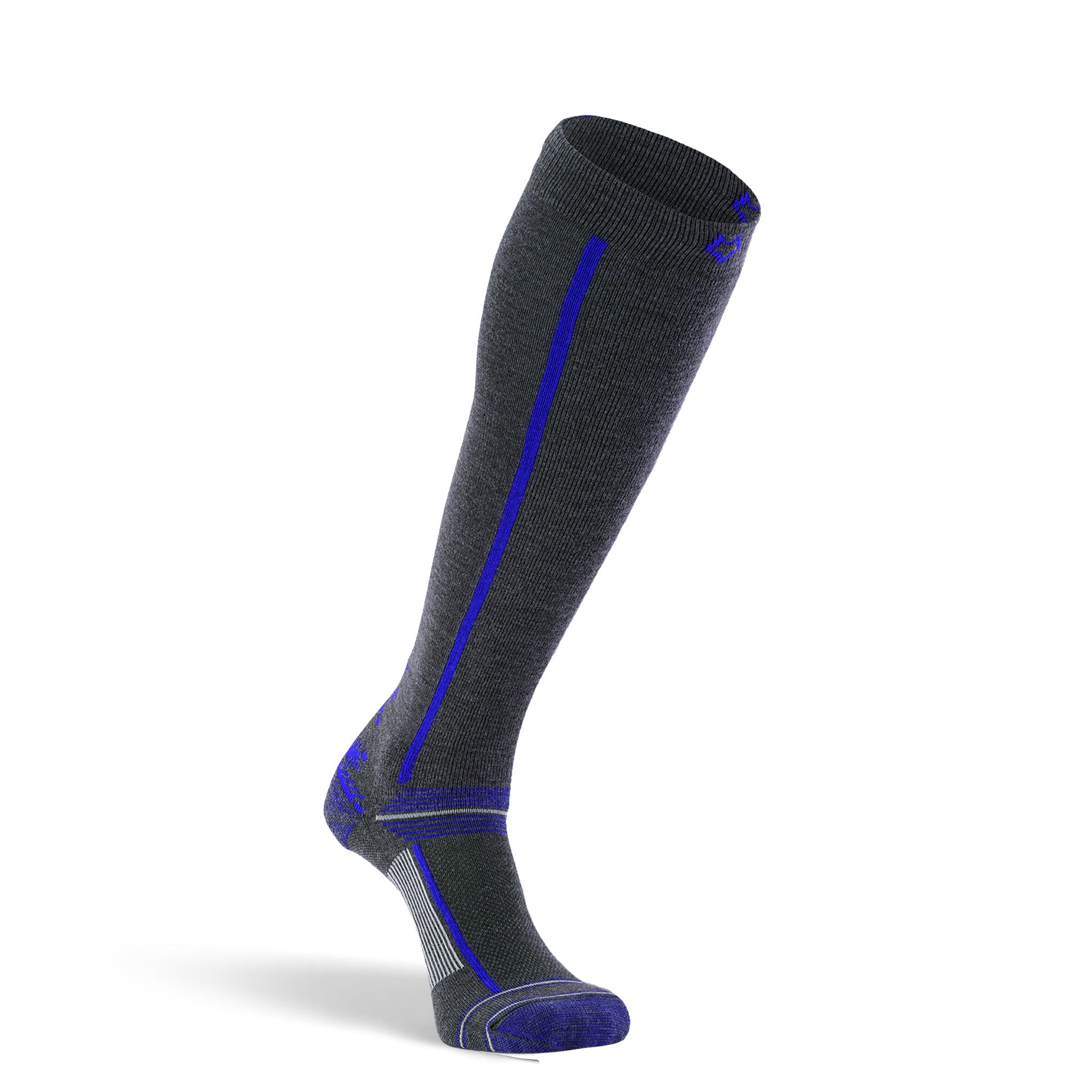 Premium Men's Zermatt Lightweight Over-the-Calf Ski & Snowboard Socks - Moisture-Wicking, Cushioned Support for All-Day Comfort on Slopes & Winter Adventures