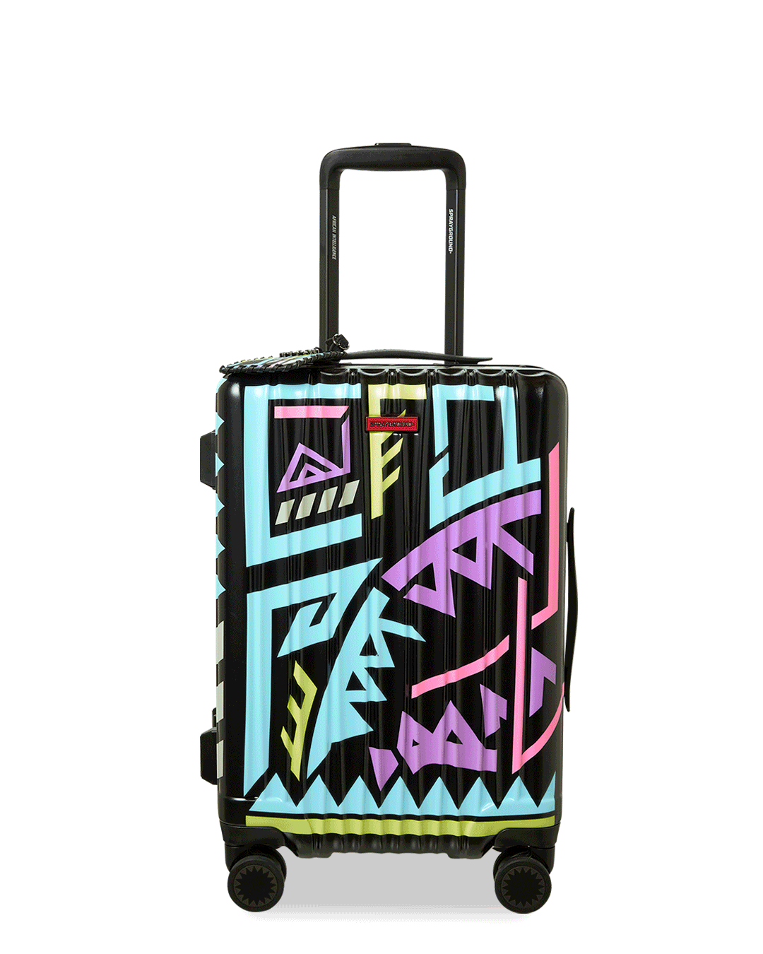 A.I. Path to the Future III Hardshell Carry-On Luggage - Sandflower Collaboration | Lightweight Spinner Suitcase for Business Travel & Weekend Getaways