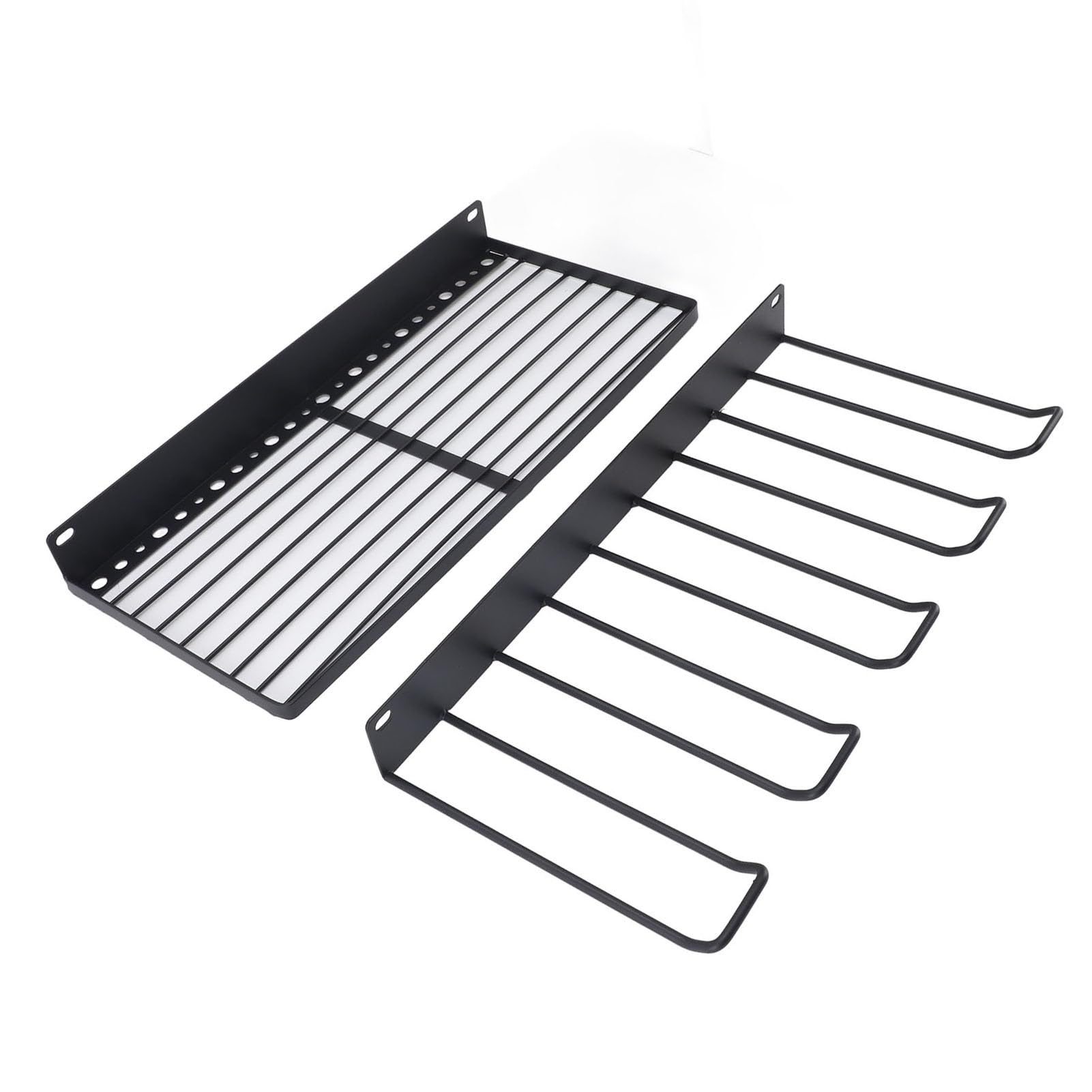 Yuecoom Wall Mount Power Tool Organizer - Heavy Duty Garage Storage Rack & Shelf for Hand Tools, Rechargeable Drills & Screwdrivers | Perfect for Garage Organization & Workshop Tool Storage