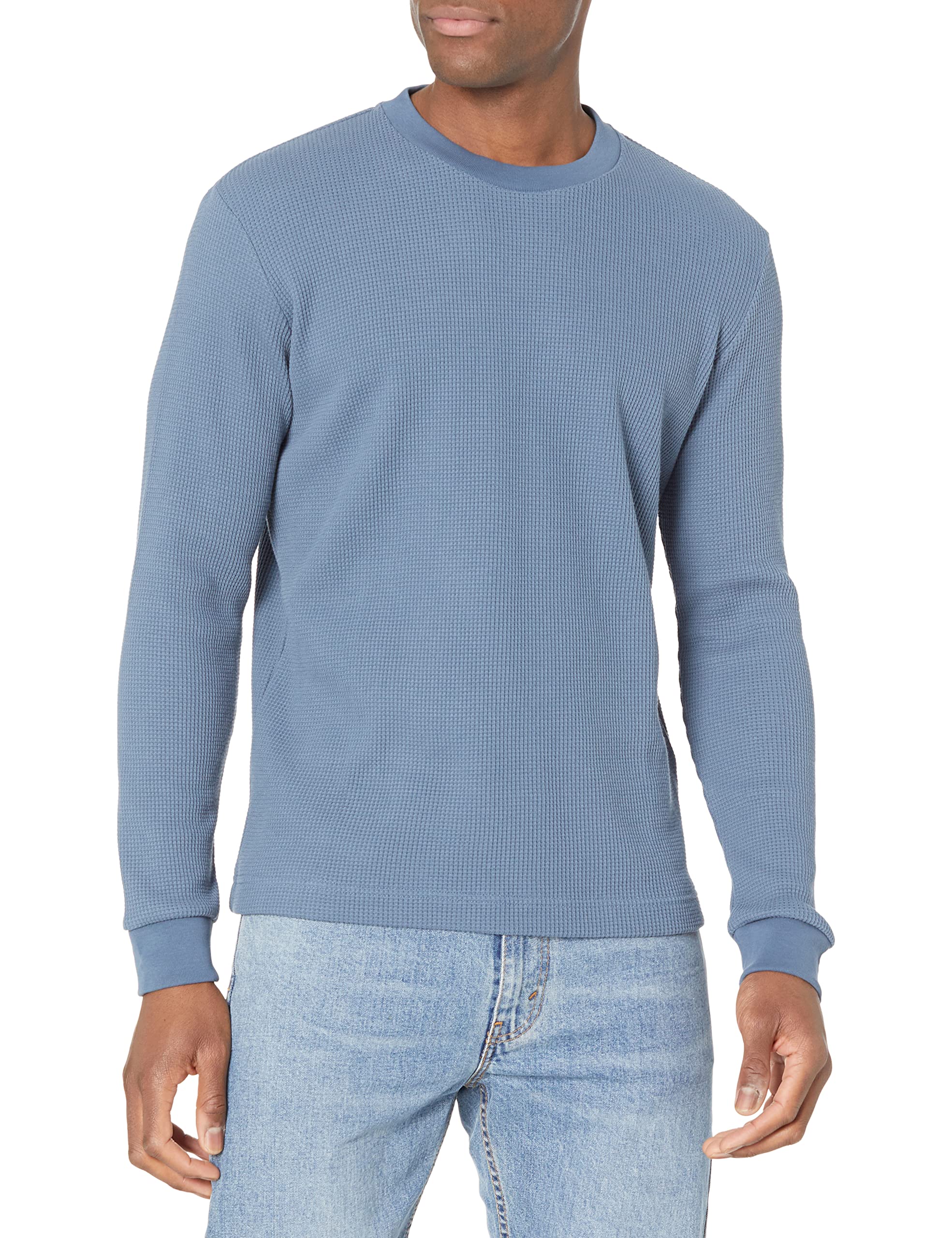 Theory Men's Balena Crew Studio T Waffle Knit Sweater - Soft Cotton Blend Pullover for Casual Wear & Layering