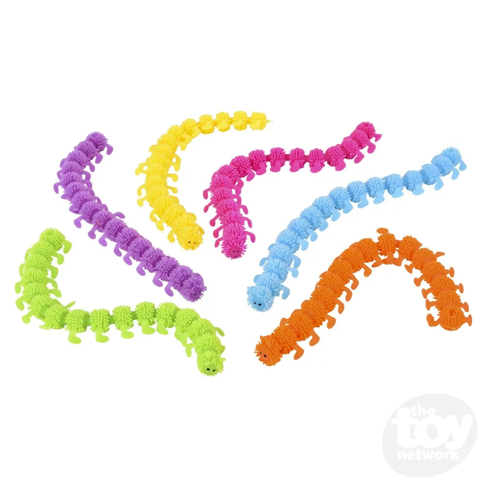 Stretchy Caterpillar String Toy for Kids - Fun Sensory & Fidget Toy for Stress Relief, Classroom, Travel & Home Play