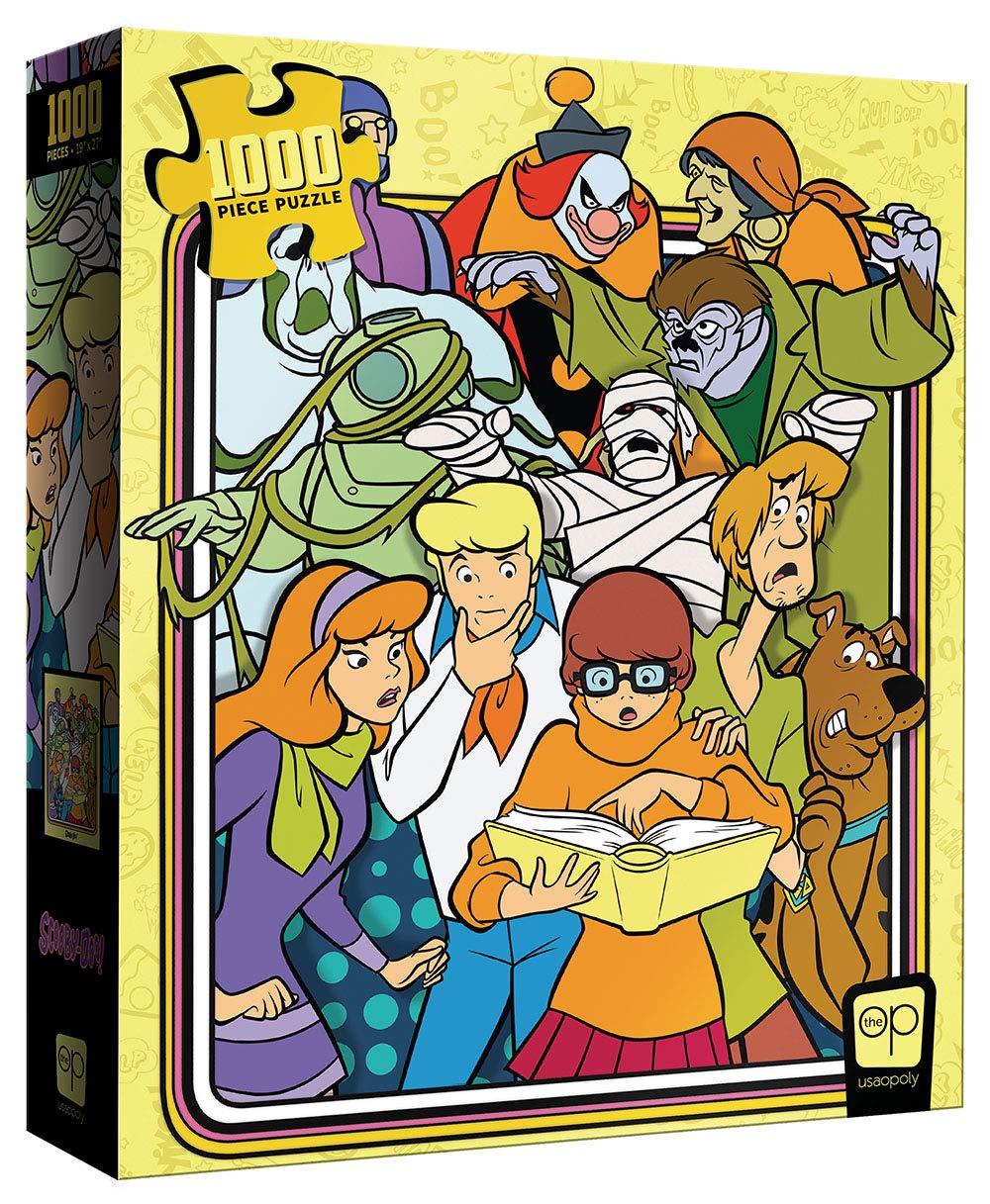 Scooby Doo Those Meddling Kids 1000 Piece Jigsaw Puzzle - Fun Family Game Night Activity for Kids & Adults - Perfect for Home Decor, Gifts & Relaxation