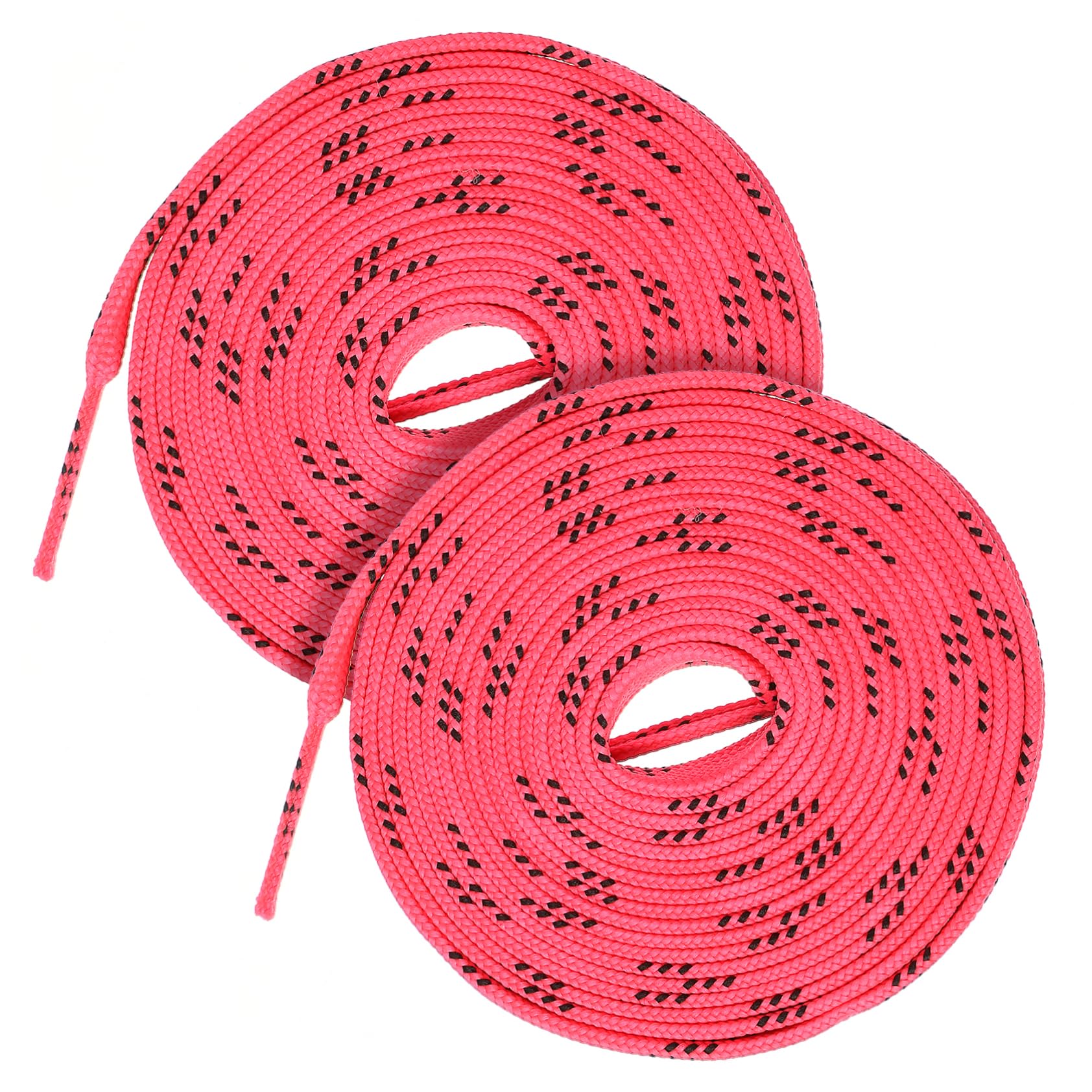 2 Pairs Skate Wax Laces - Non-Slip Shoelaces for Kids & Adults - Perfect for Ice Skates, Roller Skates & Hockey Shoes - Durable & Secure for Sports & Outdoor Activities