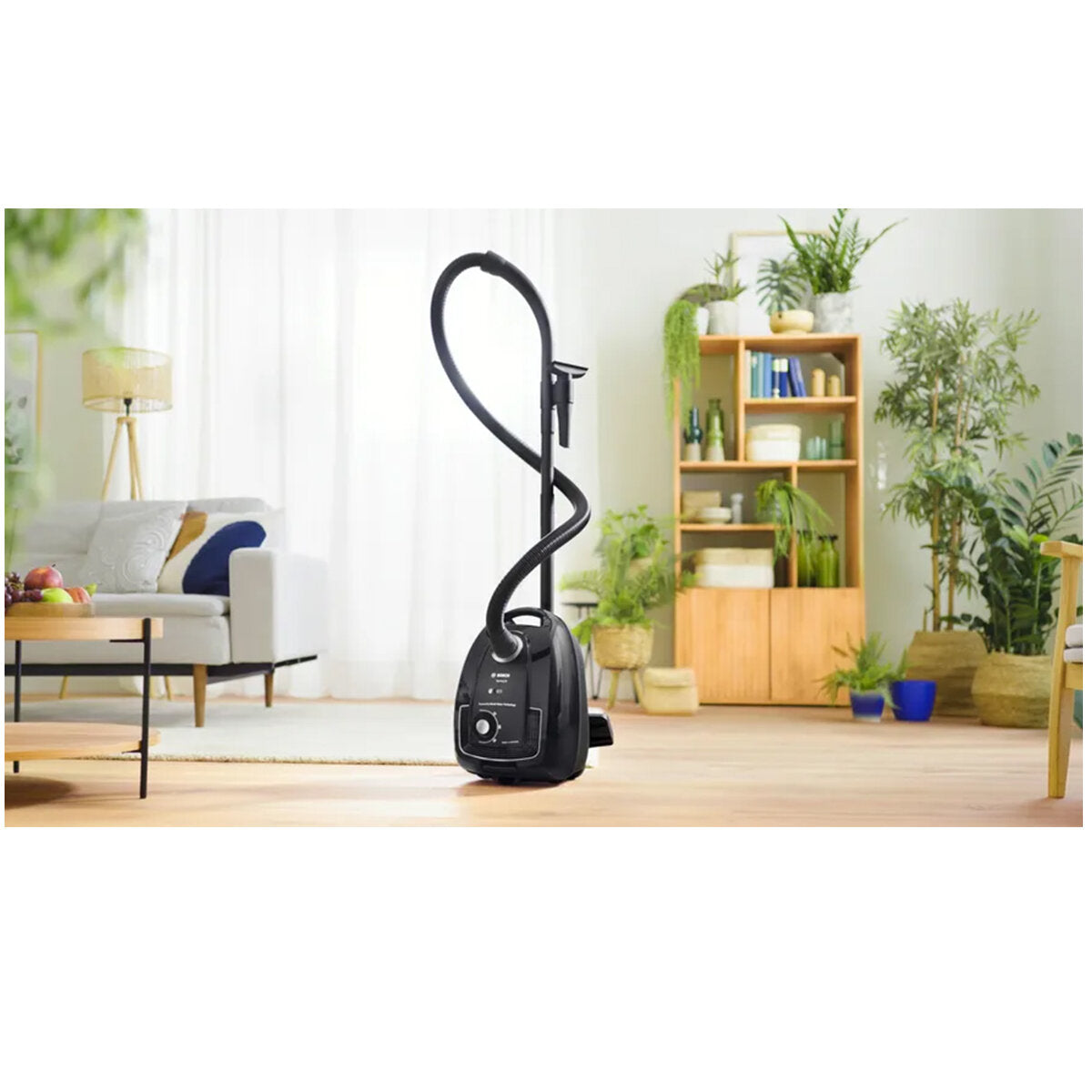 Bosch Series 4 BGL38BA3AU Bagged Vacuum Cleaner - Powerful 1200W Suction, HEPA Filtration, Quiet Operation - Ideal for Home Cleaning, Pet Hair Removal & Allergen Reduction