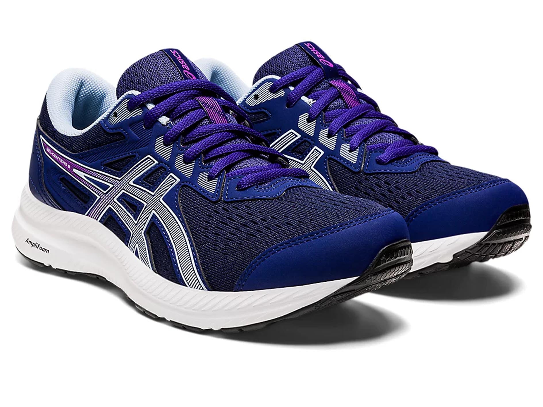 ASICS Women's Gel-Contend 8 Running Shoes - Lightweight Comfort for Jogging, Gym & Daily Wear - Style 1012B320-402