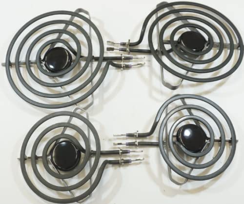 Depadmen Gas Stove Burner Kit - Compatible with (2) SP12MA, (2) SP21MA, SP22 - Replacement Parts for Gas Range Top Burners - Perfect for Kitchen Stove Repair & Maintenance