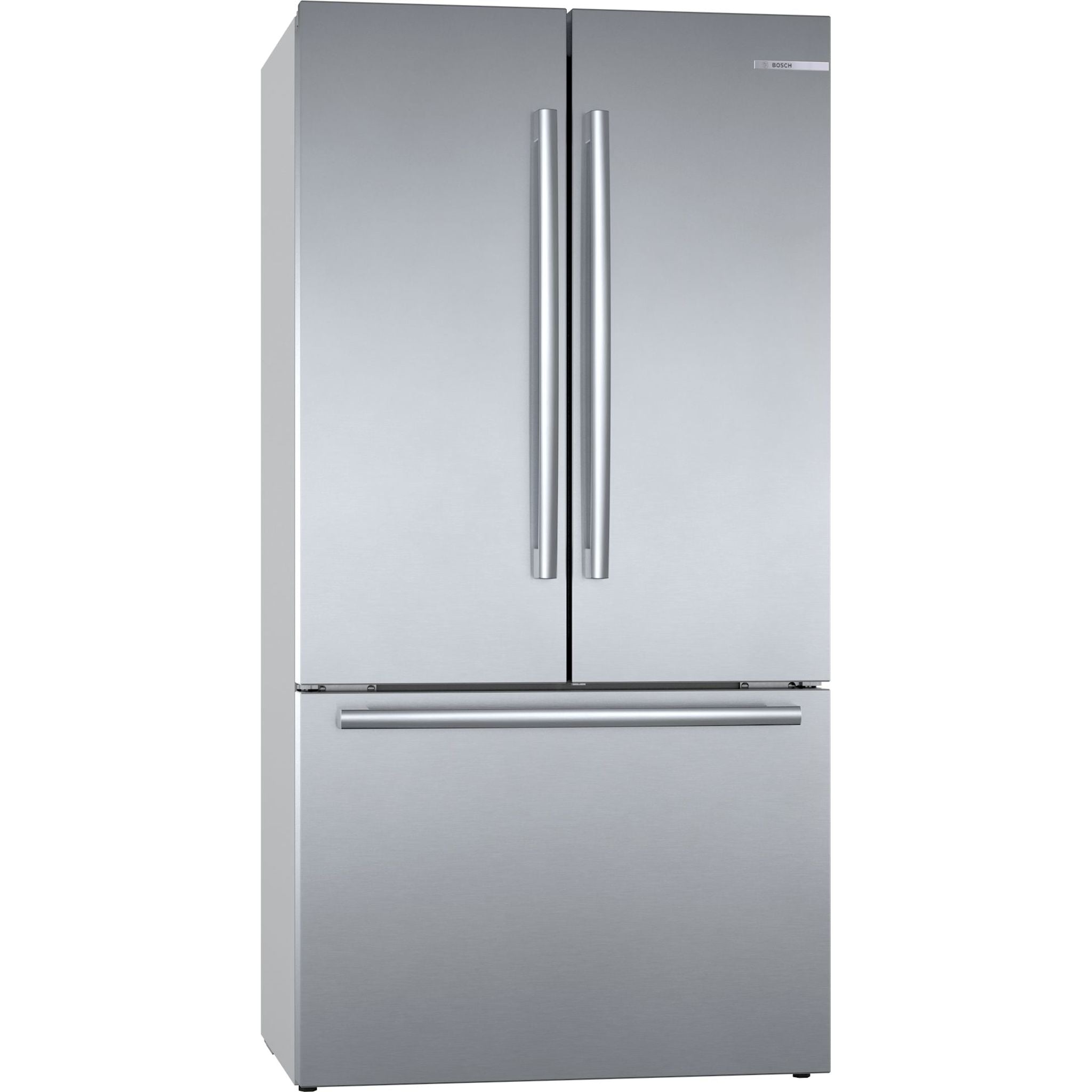Bosch 36 Inch French Door Refrigerator (B36CT80SNS) - Stainless Steel Counter Depth Smart Fridge with FlexBar, Perfect for Modern Kitchens and Entertaining