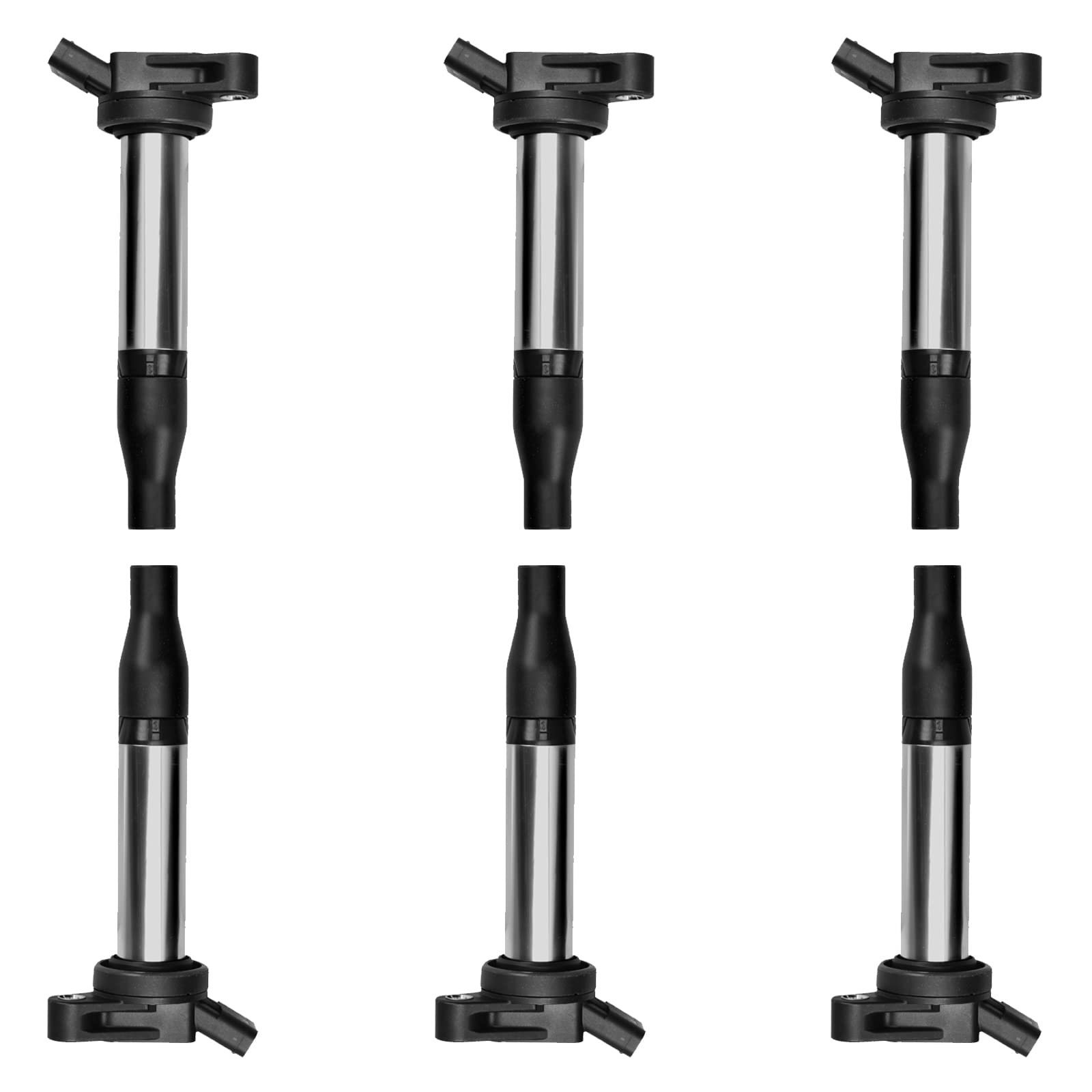 6-Pack MCK Ignition Coil Replacement for Toyota 2016-2020 3.5L V6 (Camry, Highlander, Sienna) - Compatible with UF796 & GN10783 - Improves Engine Performance & Fuel Efficiency