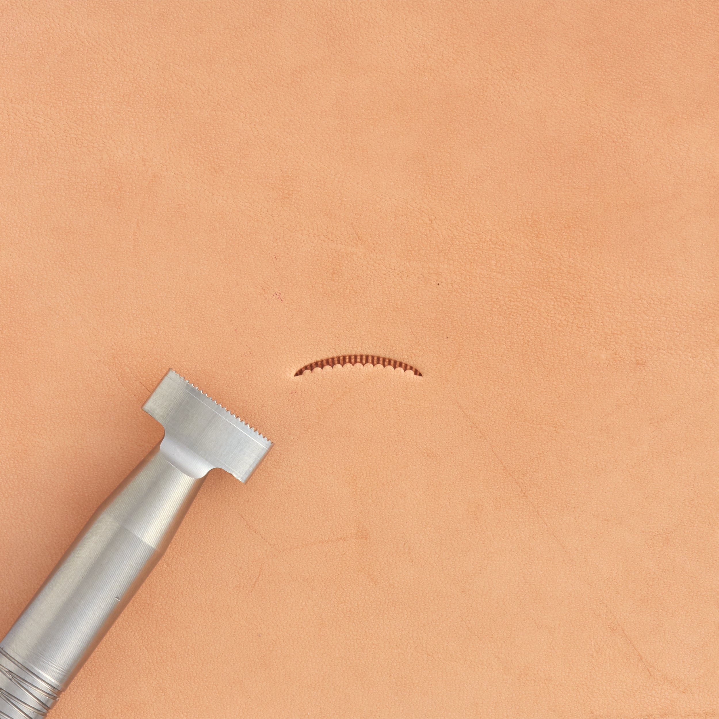 Premium Stainless Steel Lined & Scalloped Veiner Stamp - Perfect for Cake Decorating, Chocolate Molding, and Fondant Embossing