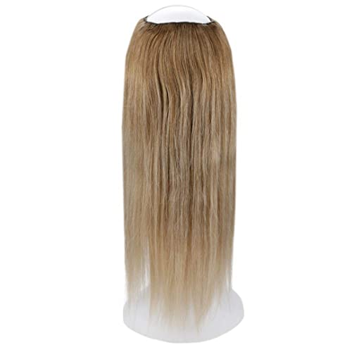 Ombre Clip-In Half U Part Human Hair Wigs - 10/12/14 Inch Remy Straight Hair Extensions 100g - Perfect for Daily Styling, Parties & Special Occasions