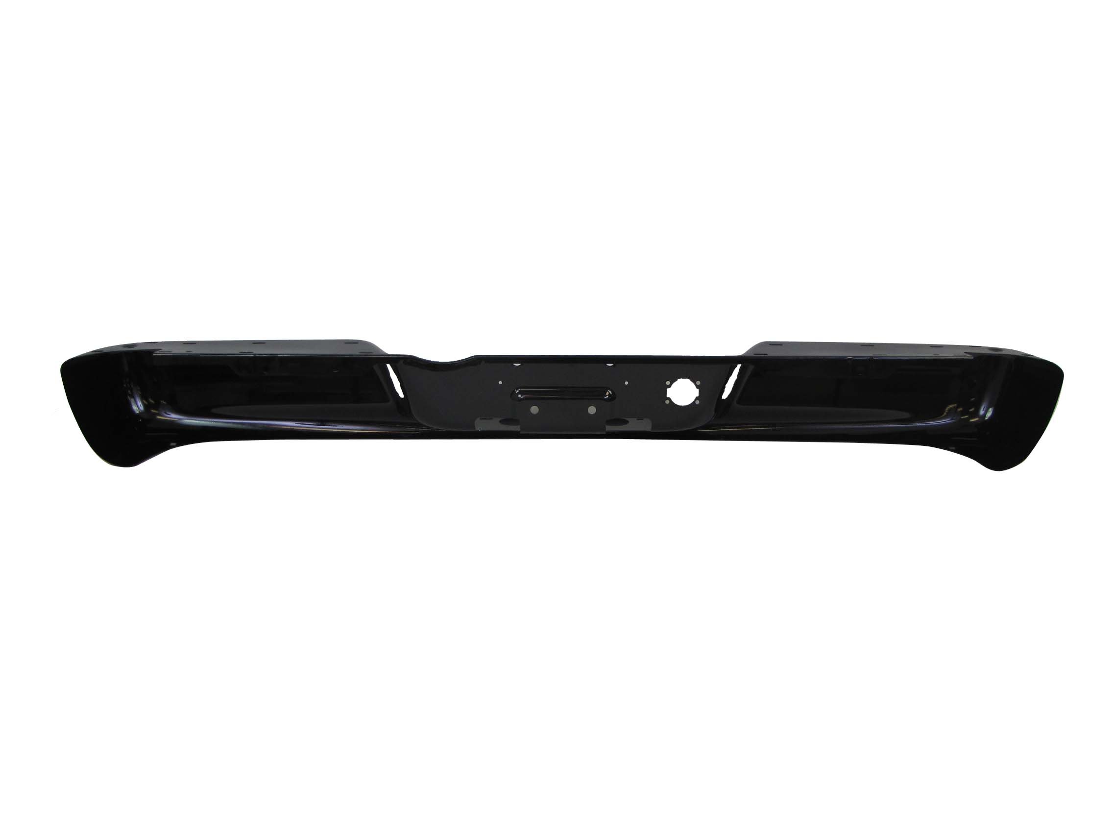 2002-2008 Dodge Ram 1500 & 2003-2009 Ram 2500/3500 Painted Black Rear Step Bumper Face Bar - CH1102352 | Heavy-Duty Truck Protection for Off-Road & Towing