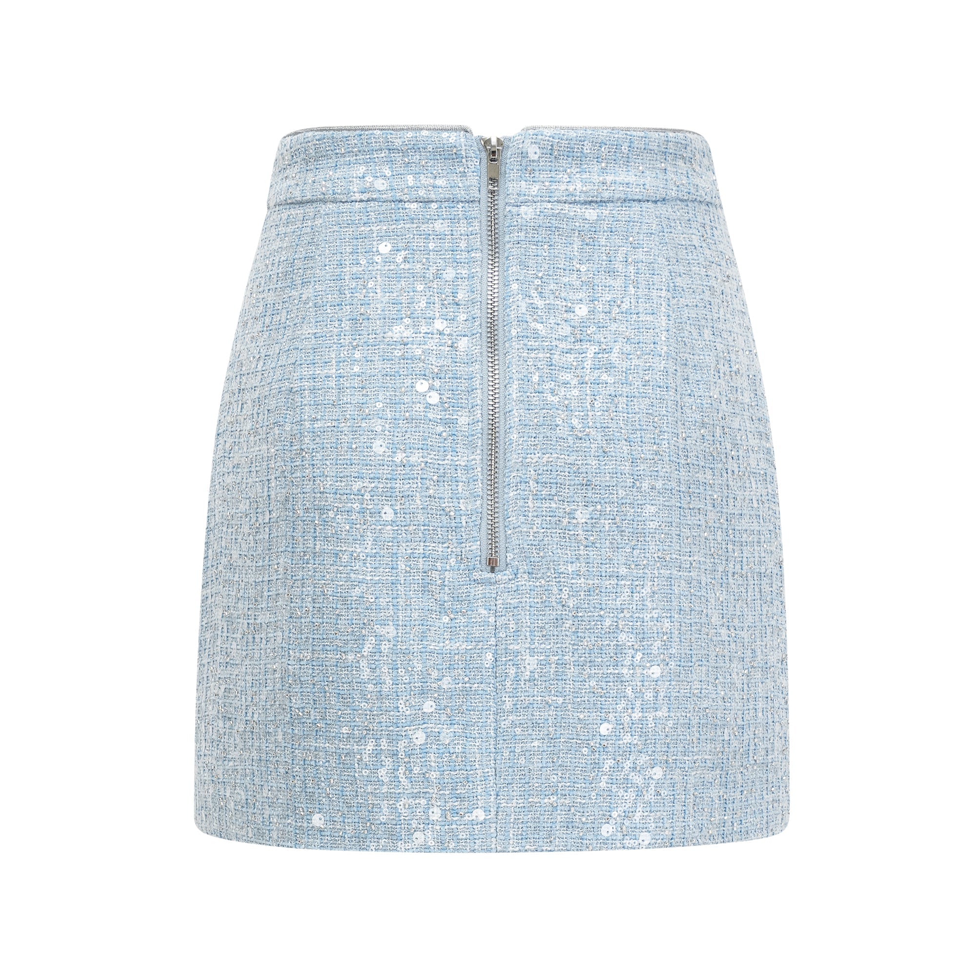 Carlina Embellished Tweed Top & Skirt Matching Set | Women's Elegant Outfit for Work, Party & Special Occasions