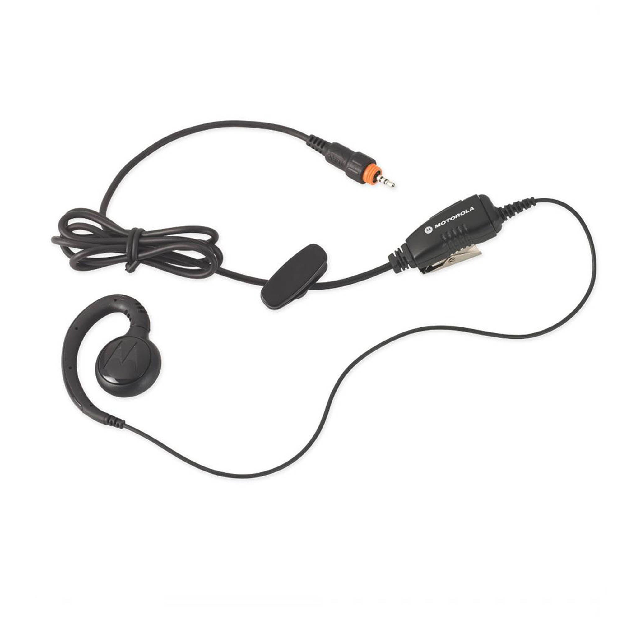 Motorola HKLN4455A / HKLN4436A CLP Swivel Earpiece - Hands-Free Communication Headset for Office, Call Center & Customer Service Professionals - Noise Cancelling & Comfortable Design