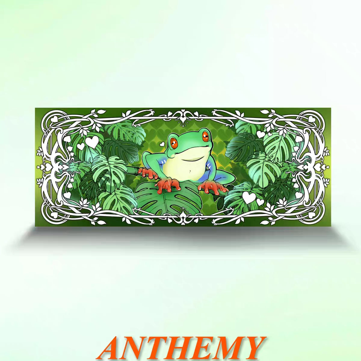Anthemy Living Creatures Compendium 2.0 Moon Series - Dart Frog & Chameleon Eyeshadow Palette | Vegan Makeup for Party, Cosplay & Fantasy Looks