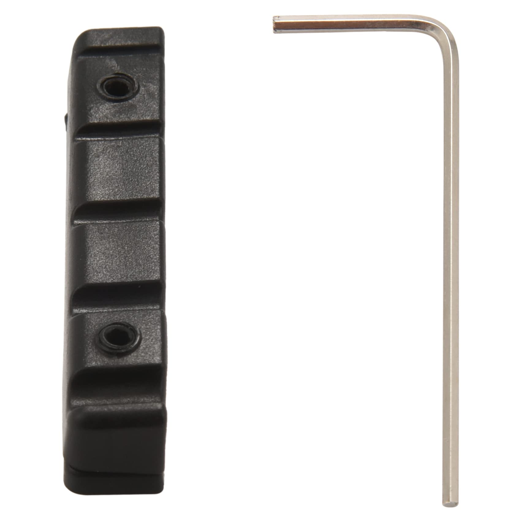 JEROME Adjustable Pom Nut Slotted for 5 Strings Guitar Replacement Parts - Black | Premium Guitar Accessories for Electric & Bass Guitars | Perfect for DIY Repairs & Upgrades