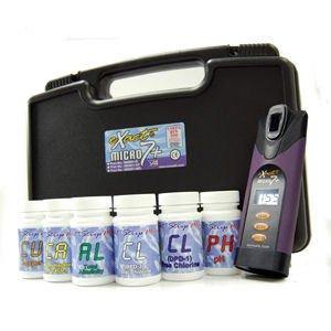 eXact Micro 7+ Kit - High Precision Water Testing Kit for Pools, Spas & Aquariums | Professional Water Quality Analysis for pH, Chlorine & More | Ideal for Homeowners, Pool Maintenance & Water Treatment Professionals