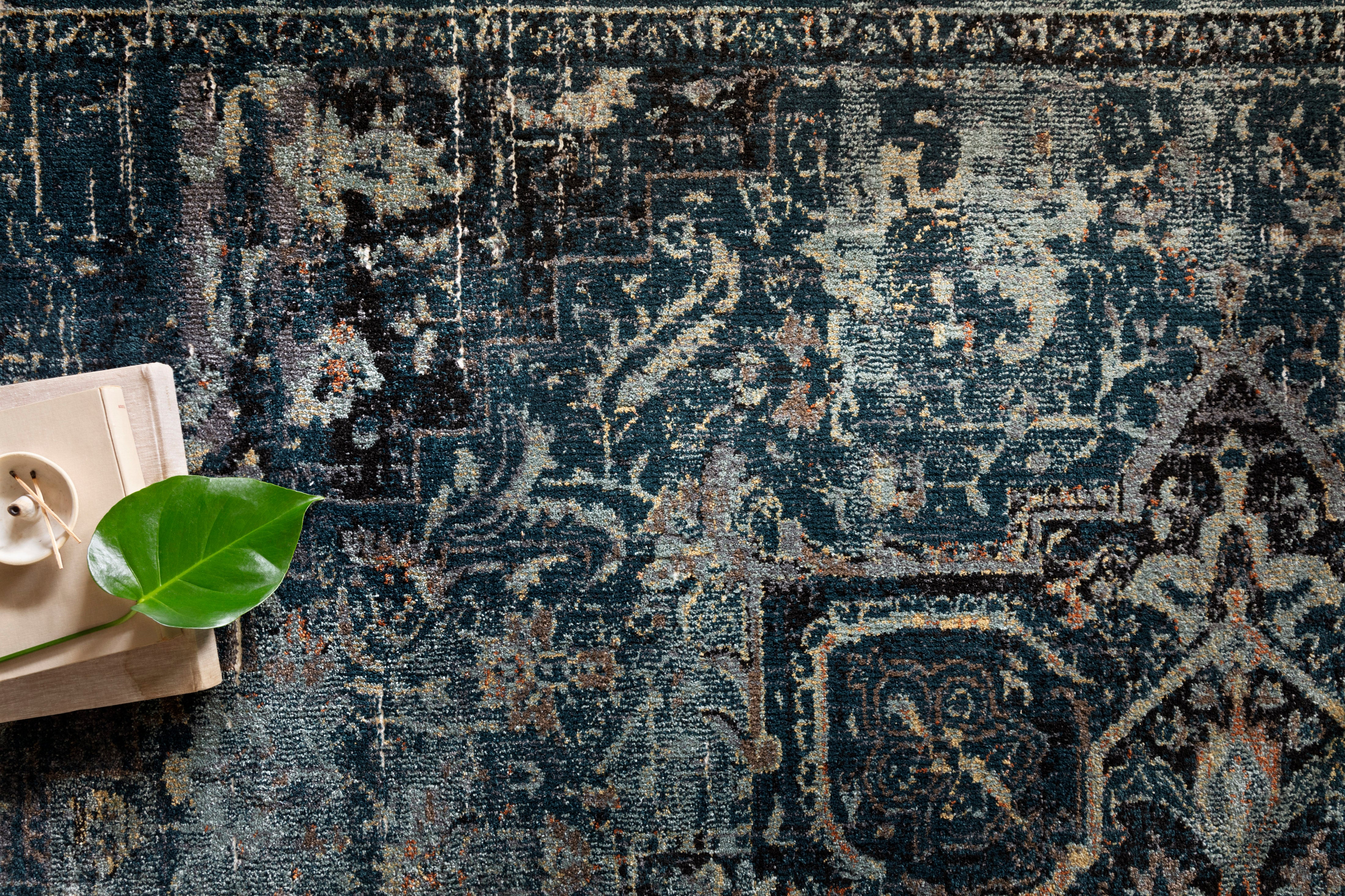 James Ocean / Onyx Rug - Premium Handmade Modern Area Rug for Living Room, Bedroom & Office - Soft & Durable Home Decor