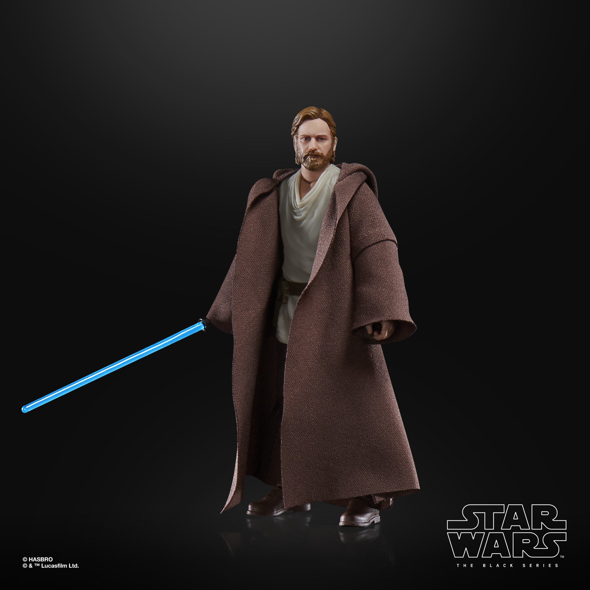 Star Wars The Black Series Obi-Wan Kenobi Wandering Jedi 6-Inch Action Figure – Collectible Toy for Fans, Gifts & Display Scenes