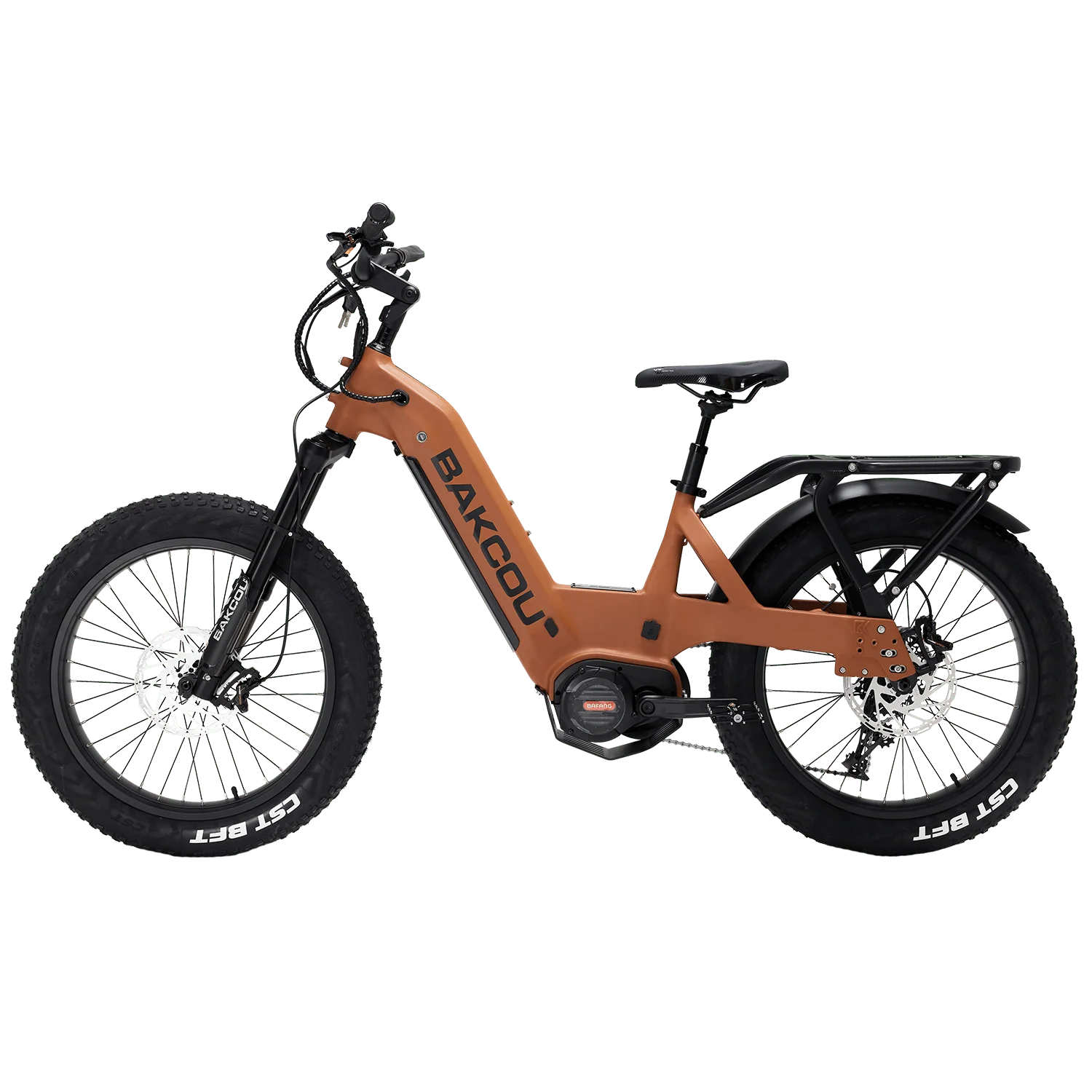 Bakcou Mule SD 24 Electric Bike - 750W Bafang Motor, 48V 17.5Ah Battery, All-Terrain Fat Tire eBike for Hunting, Camping & Off-Road Adventures