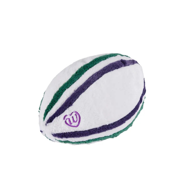 Warmies Rugby Ball - Microwaveable Plush Heating Pad for Pain Relief, Stress & Anxiety - Perfect for Sports Injuries, Muscle Soreness & Relaxation at Home or Office