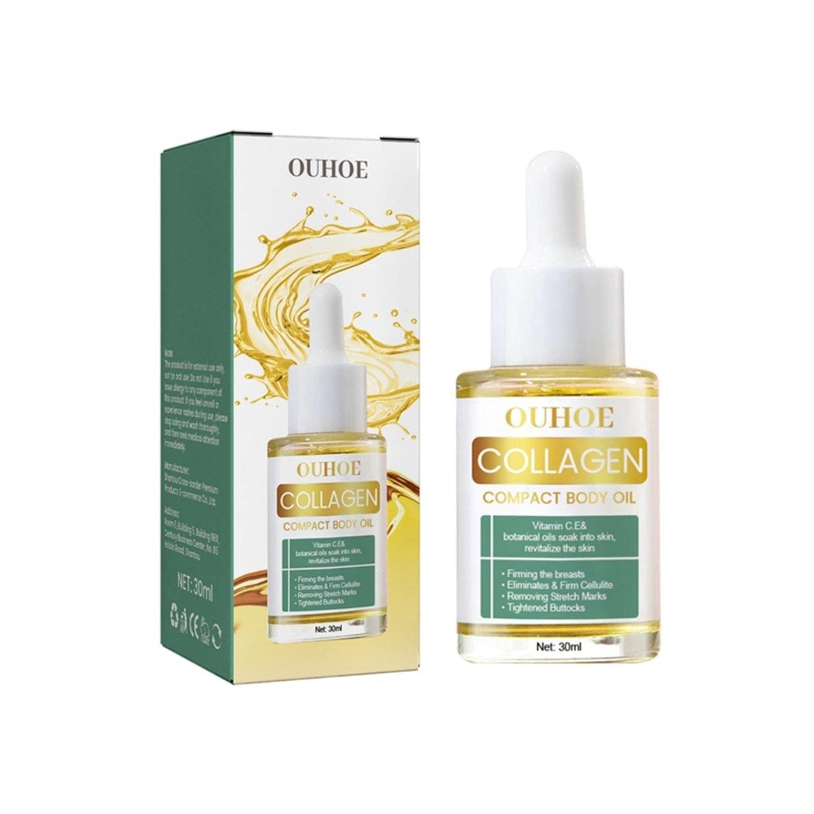 **Premium Collagen Lifting Body Oil – Anti-Aging Firming Serum for Face & Body | Instant Tightening & Hydration | Perfect for Daily Skincare & Post-Workout Recovery**
