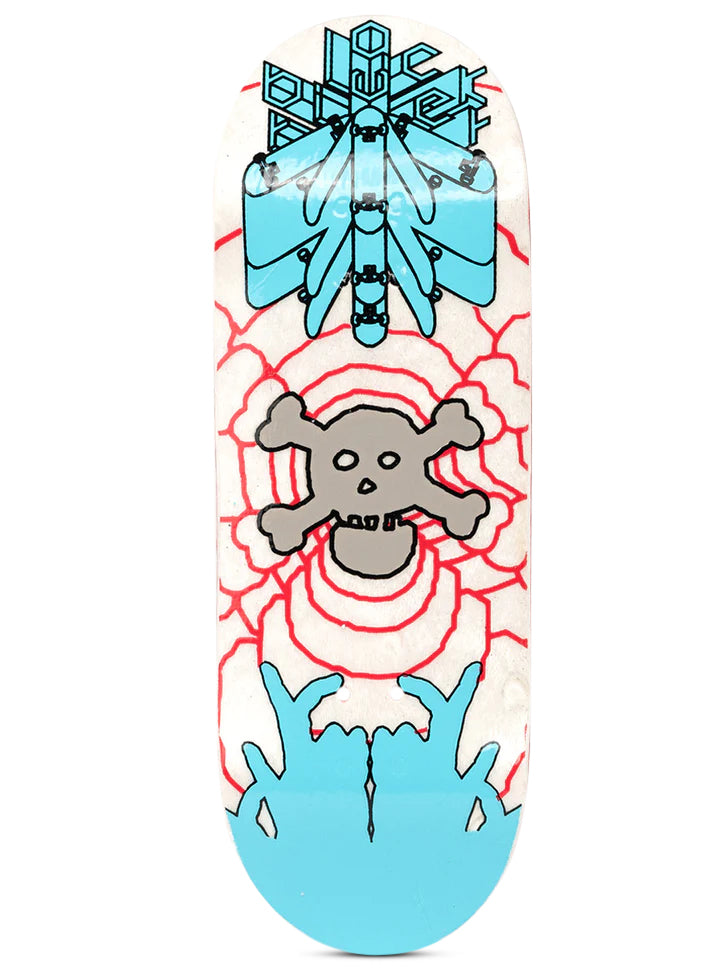 Blackriver Fingerboard Deck Psy Hands - Professional Finger Skateboard for Tricks & Stunts - Perfect for Skateboard Enthusiasts & Collectors - Great for Indoor Practice & Office Fun