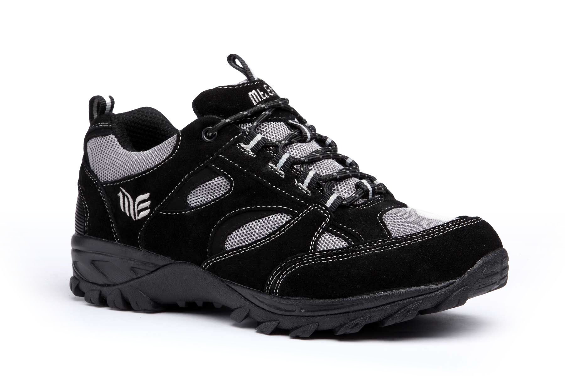 Mt Emey 9708 Men's Extremely Lightweight Athletic Walking Shoes - Black 12.5-XXW(6E) | Comfortable for Walking, Running & Daily Wear