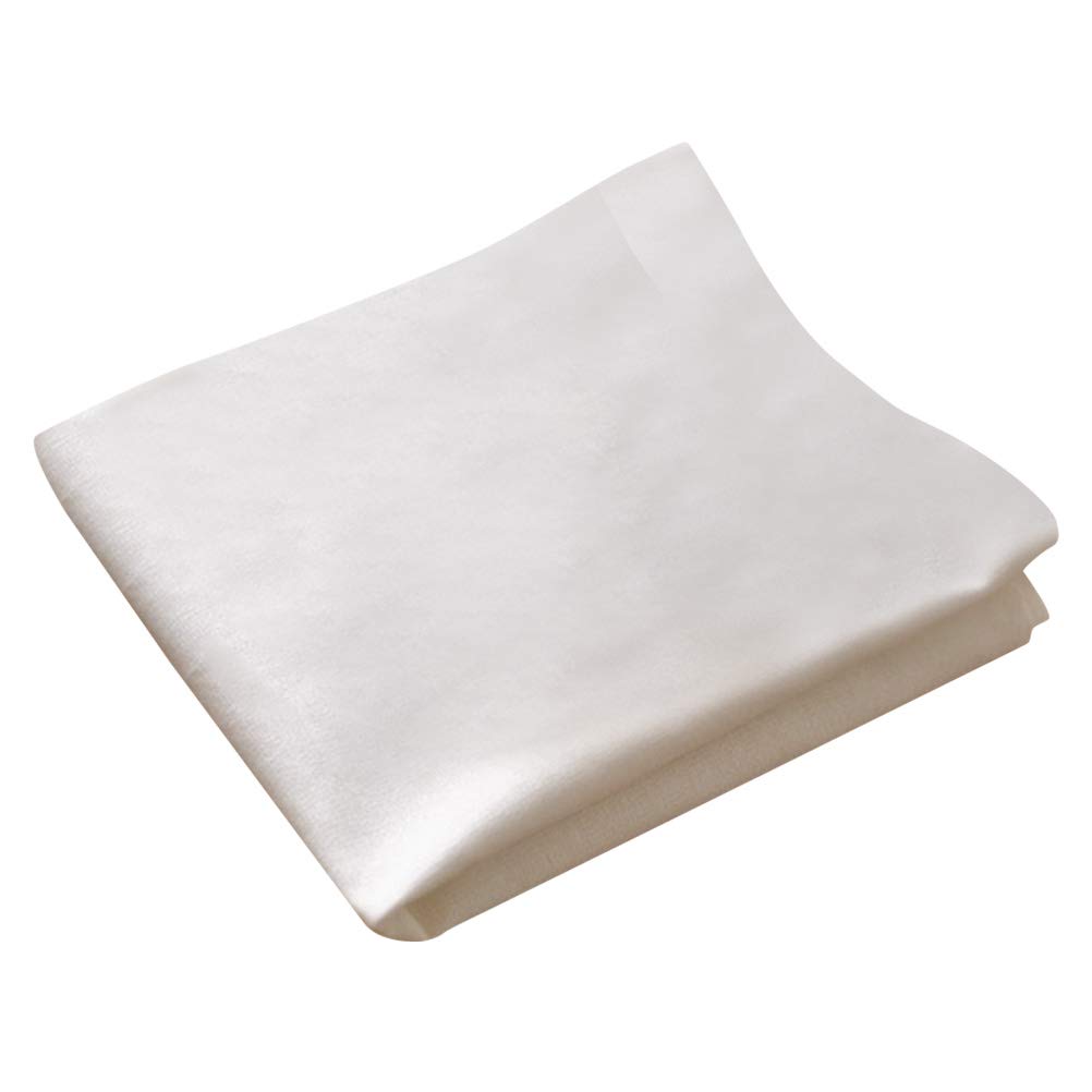 50x68cm Cotton Table Mat Cloth - White Striped Placemat for Dining Table - Soft & Durable Napkin Cloth with Cushion Design - Perfect for Home, Restaurant, Wedding & Party Decor