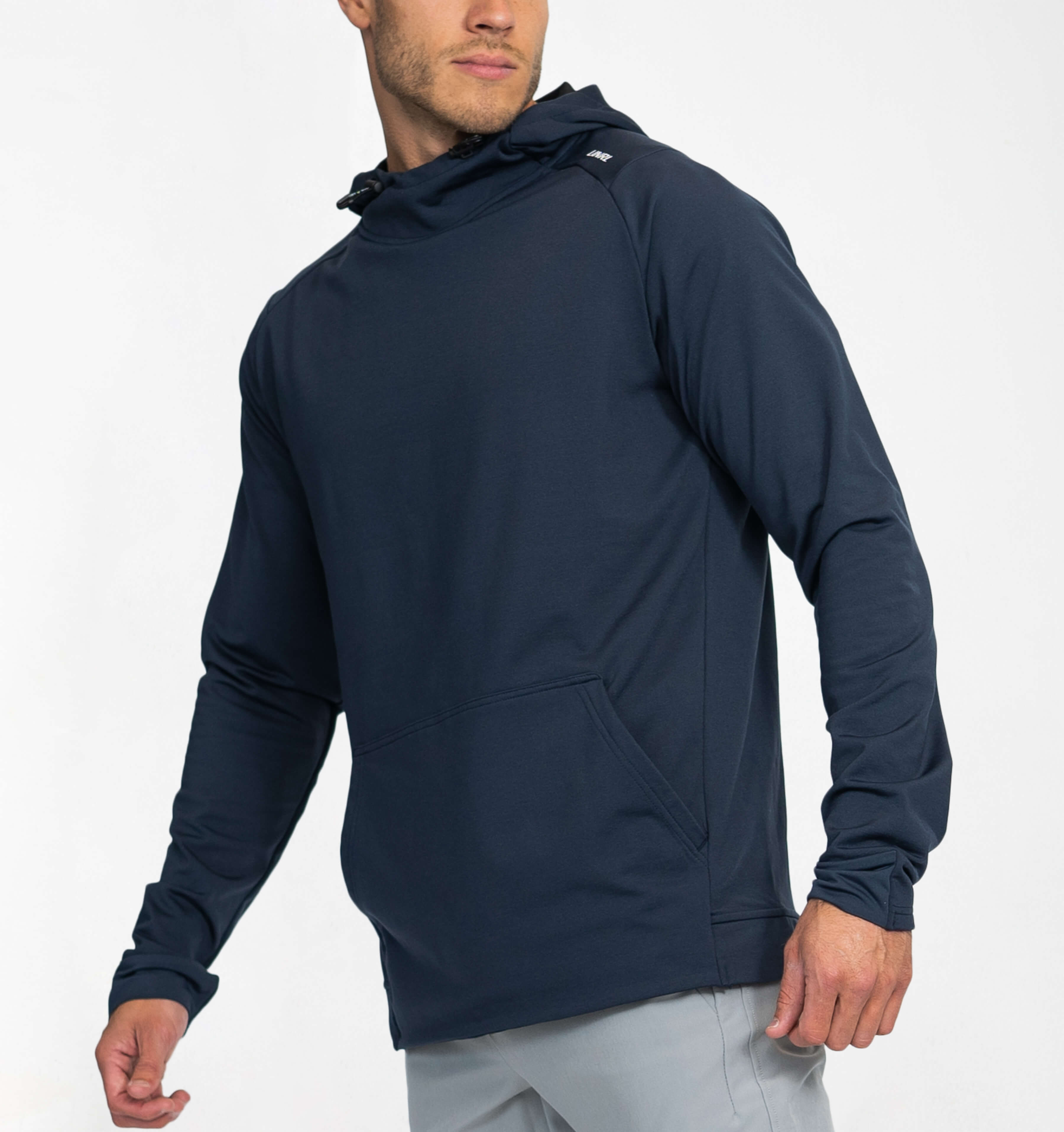 UNRL Crossover Hoodie II - Premium Men's & Women's Zip-Up Hooded Sweatshirt for Gym, Running & Casual Wear