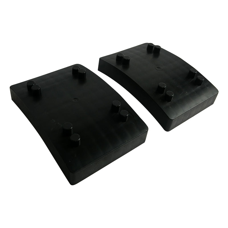 Chock 'n Lock TWC01EP Extension Plates - Heavy Duty Truck Wheel Chocks for Secure Parking & Loading - Perfect for Semi Trucks, Trailers & RVs