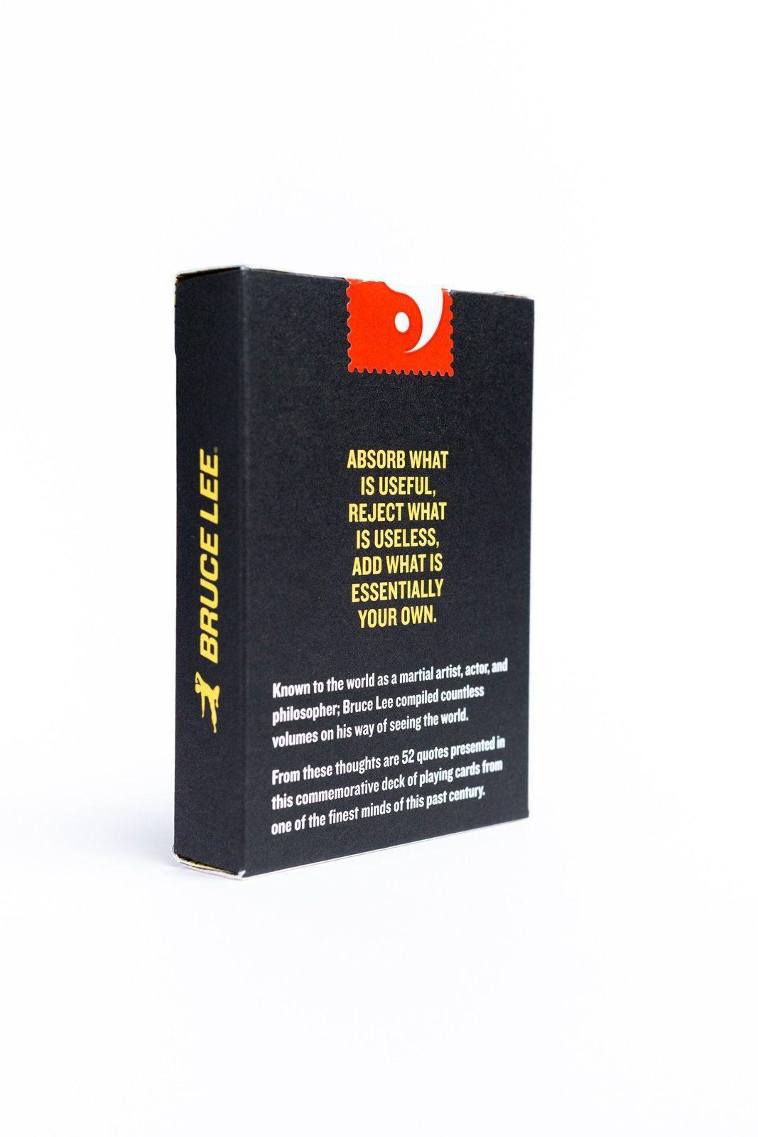 Official Bruce Lee Playing Cards - Premium Collectible Deck for Poker, Blackjack & Magic Tricks - Perfect for Game Nights, Gifts & Martial Arts Fans