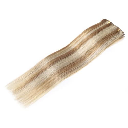 #16/22 Light Blonde Highlighted Golden Blonde
