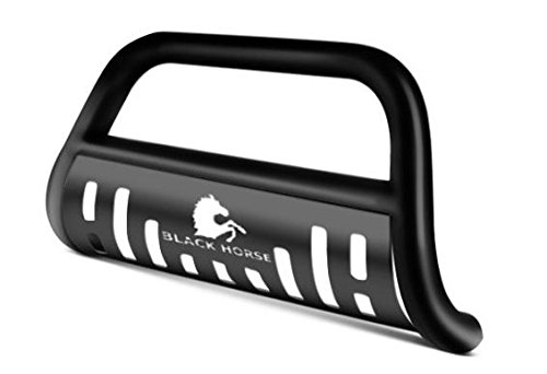 Black Horse Off-Road Skid Plate for Trucks & SUVs - Heavy Duty Steel Underbody Protection - Universal Fit - Perfect for Rock Crawling, Trail Riding & Off-Road Adventures