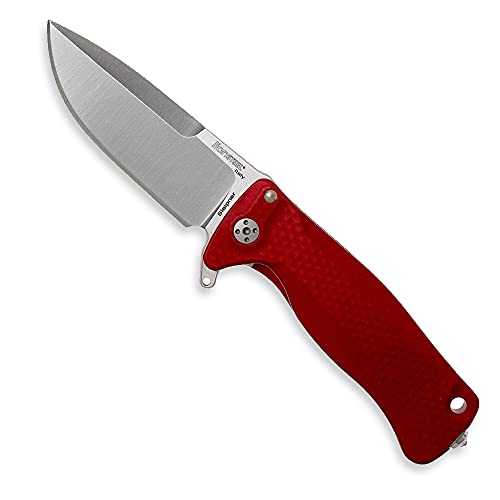 Red Handle, Satin Blade