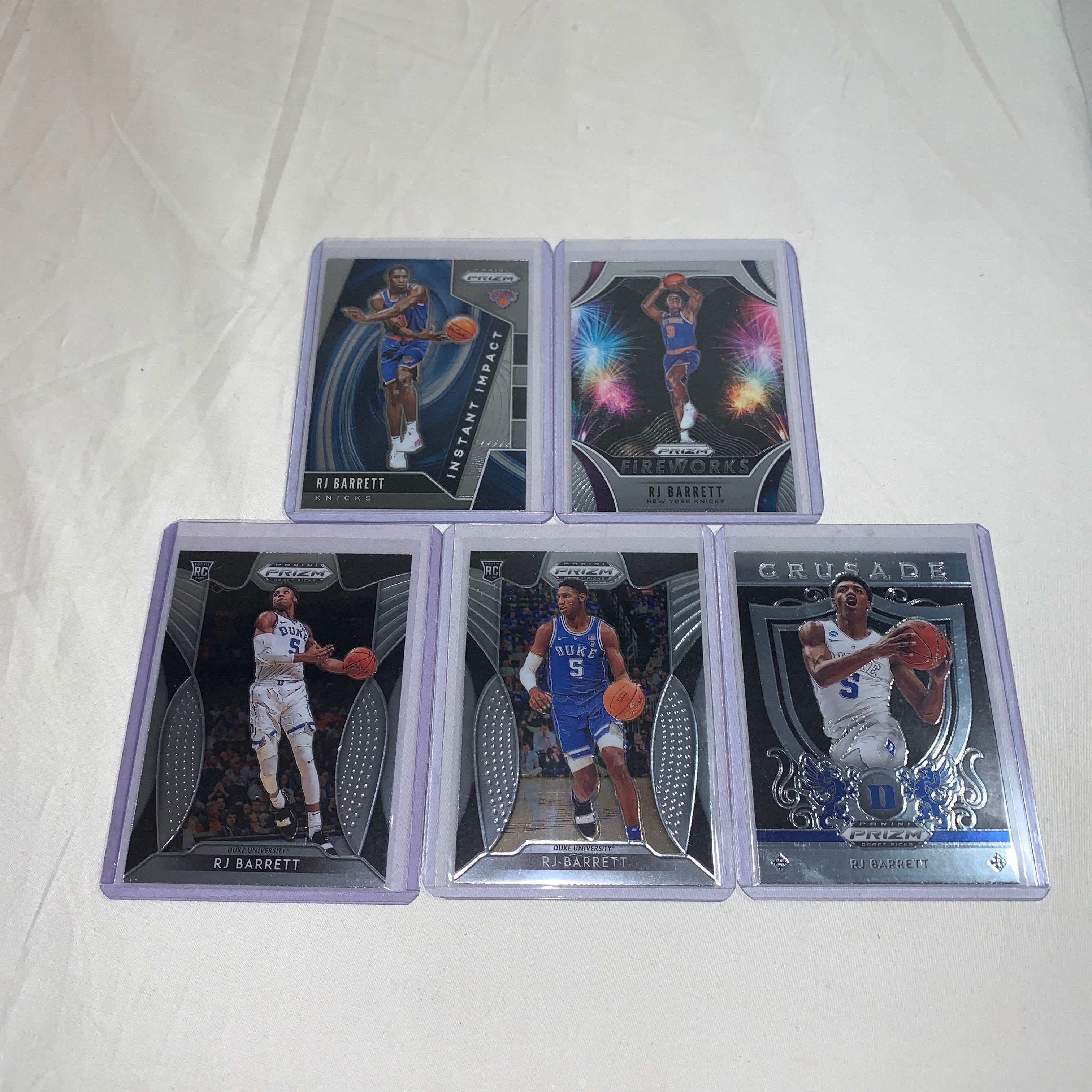 2019 RJ Barrett Rookie Card Collection - NBA Basketball Trading Cards for Collectors & Fans - Perfect for Sports Memorabilia Displays & Investment