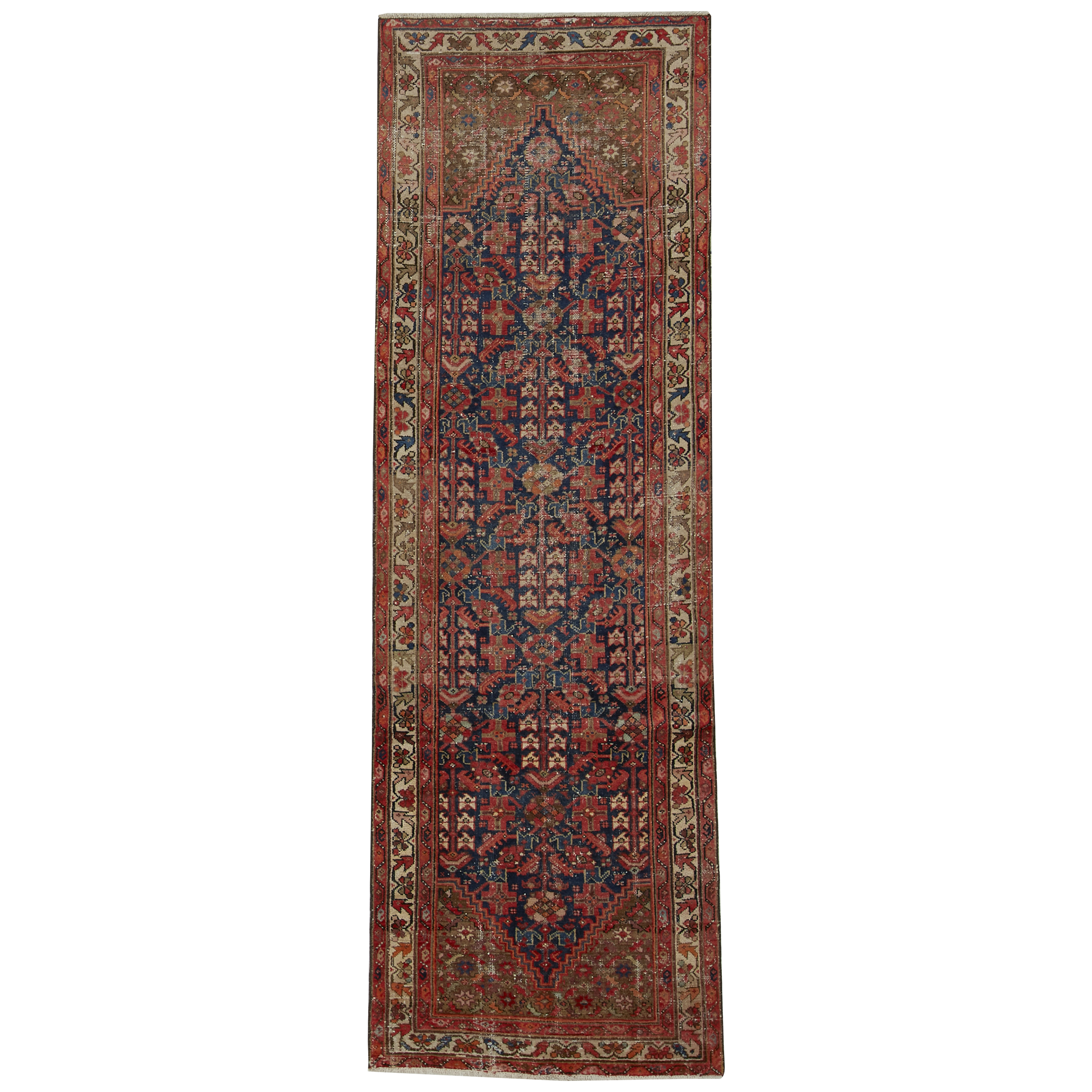 Vintage Malayer Persian Rug Circa 1950 - Authentic Handmade Oriental Carpet for Living Room, Bedroom & Home Decor