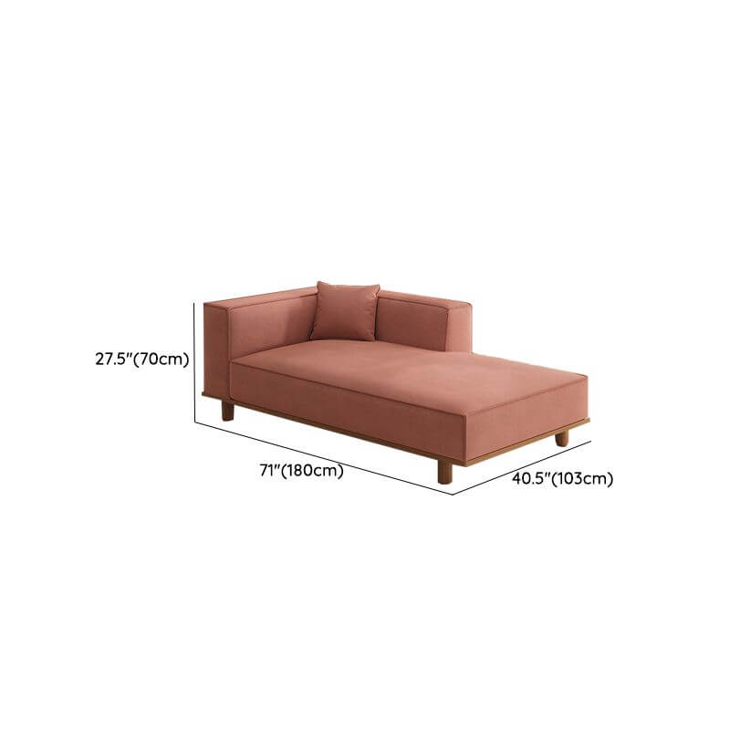 Modern Upholstered Corner Chaise Lounge Chair - Comfortable L-Shaped Sofa for Living Room, Bedroom & Office - Perfect for Small Spaces, Reading Nook or Relaxation