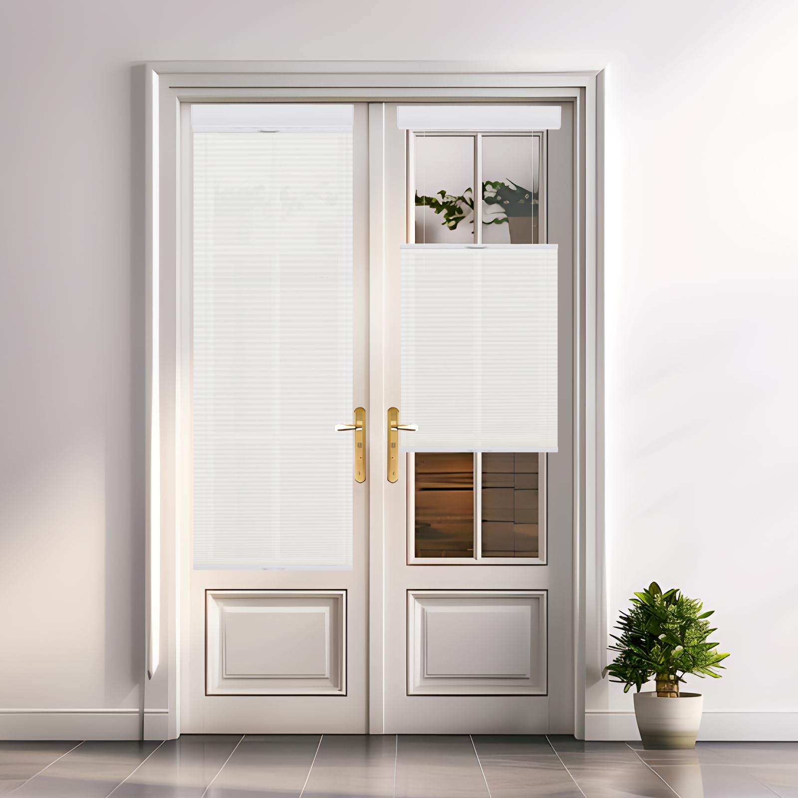 Top Down Bottom Up Light Filtering Cellular Shades - 1