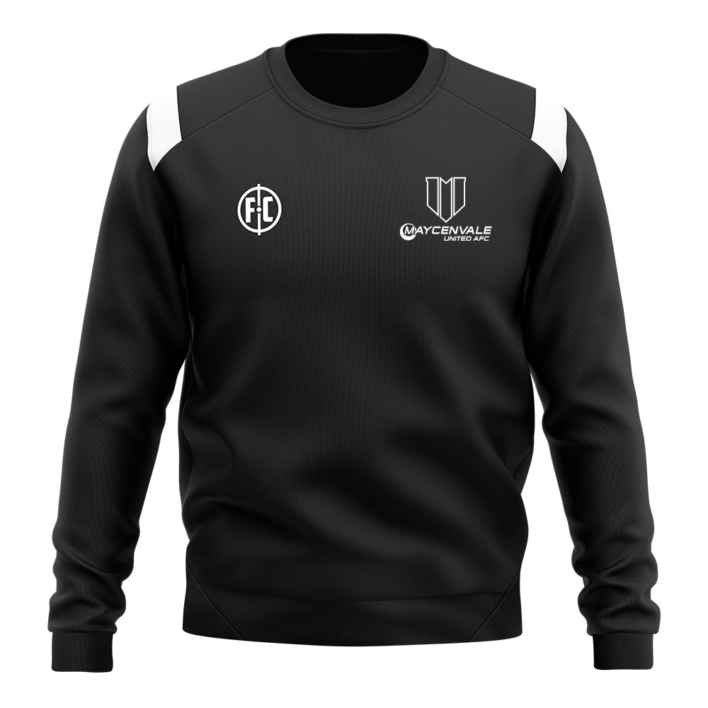 Maycenvale United Club Contrast Sweatshirt - Stylish Pullover for Men & Women | Perfect for Casual Wear, Street Fashion & Club Events