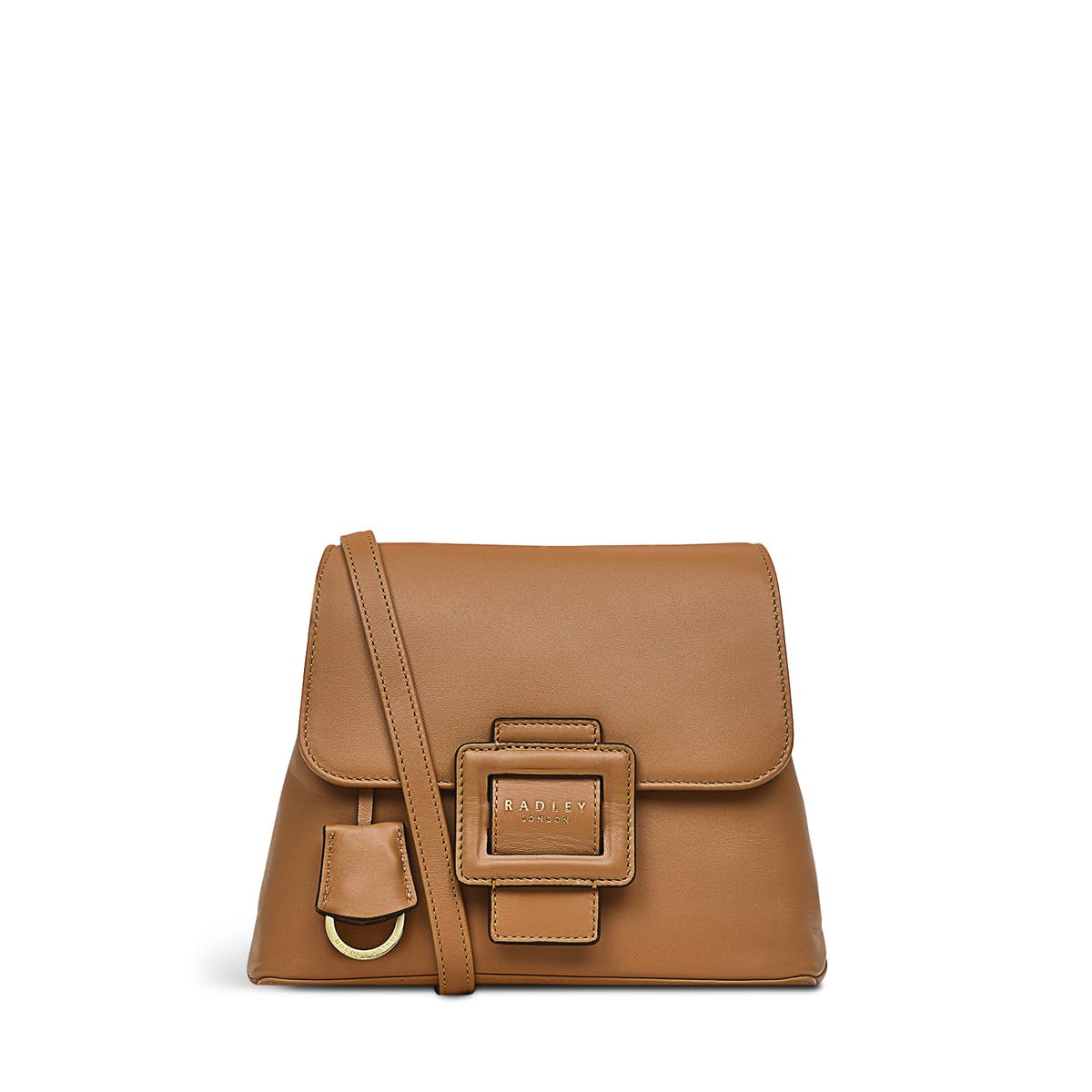 RADLEY London Purely Knoll Small Flapover Crossbody Bag for Women - Stylish Leather Shoulder Purse for Everyday Use, Travel & Shopping