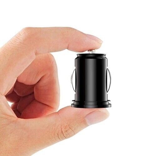 Fast Dual USB Car Charger Adapter 12V/24V - Quick Charge 3.0 Compatible with iPhone, Samsung & Android Phones - Perfect for Road Trips, Commuting & Emergency Charging in Vehicles