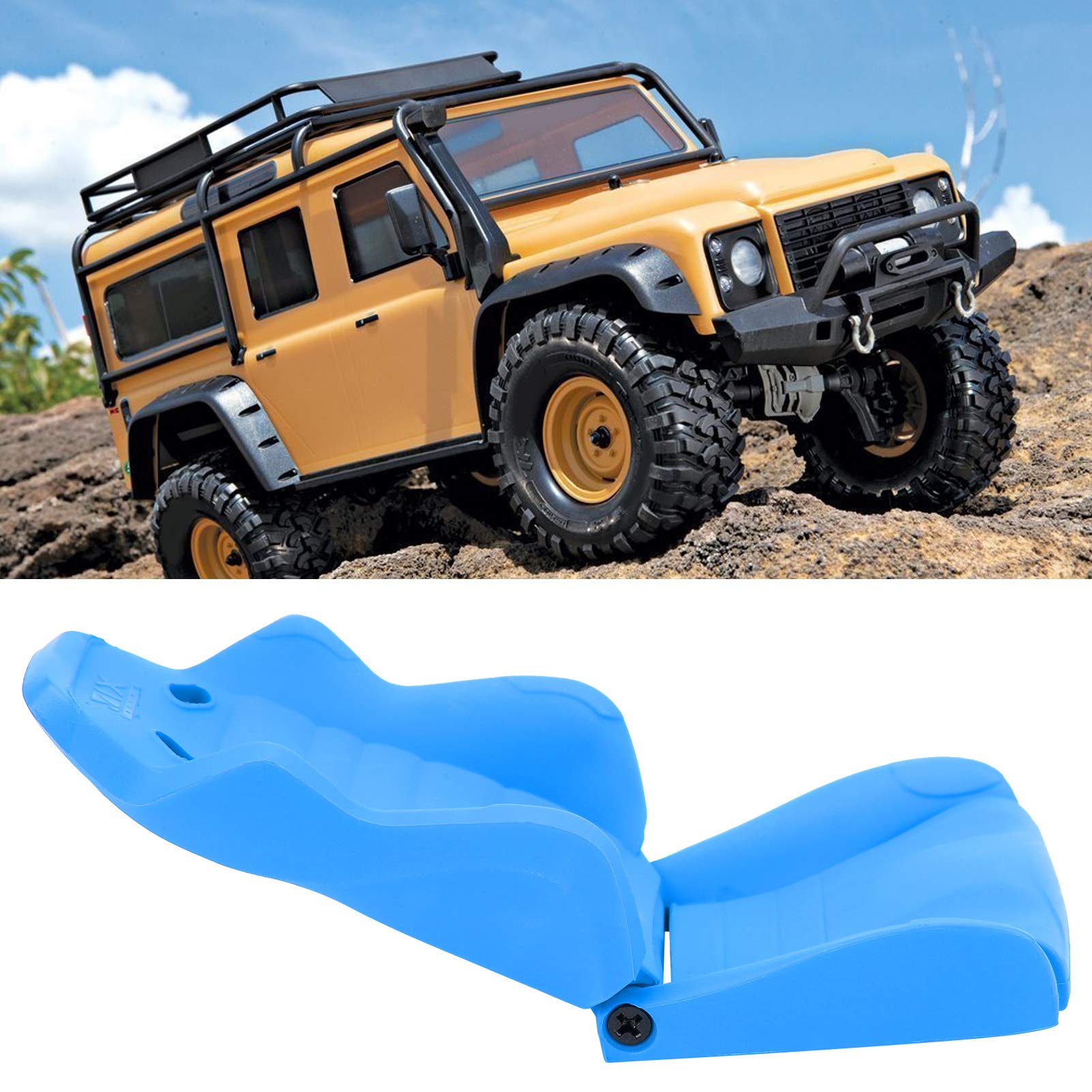 01 Durable Plastic RC Driving Simulator - Interior Crawler Car Accessory for Realistic Off-Road Experience | Perfect for RC Enthusiasts & Crawler Car Upgrades